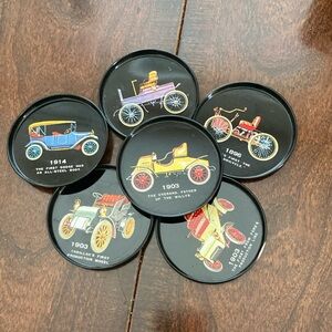 🌸Vintage Coaster Set